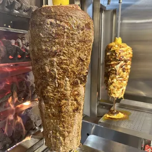 the meat being cooked