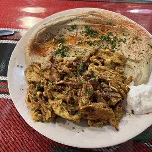 Hummus Shawarma