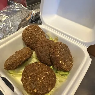 Side of falafel