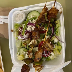 Chicken shish-kabob