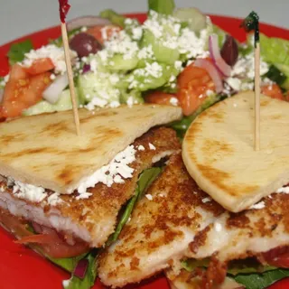 Mediterranean Fish Sandwich