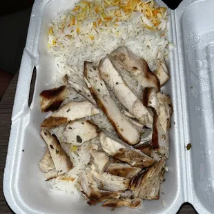 Kids Chicken Rice Plate