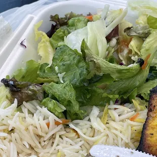 Dead lettuce salad