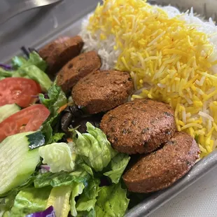 Falafel Rice Plate