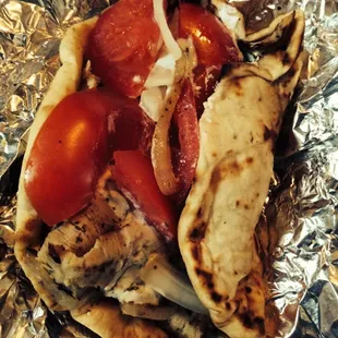 Chicken Gyro! Delicious you won&apos;t regret it!