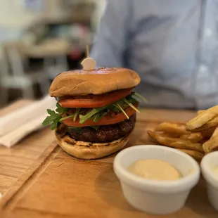 Burger with Fries