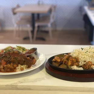 Lamb Shank, Chicken Guvec