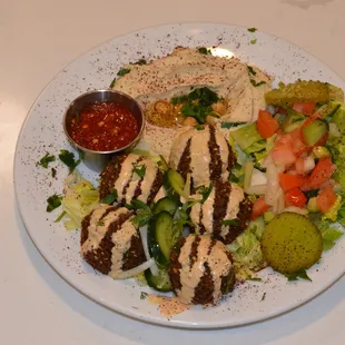 Vegan Falafel Plate