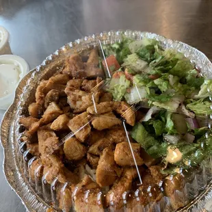 Chicken platter to go