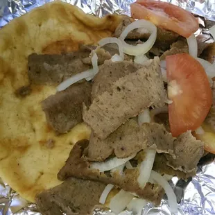 The gyro.