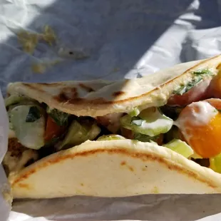 The Adonis (Falafel Wrap)