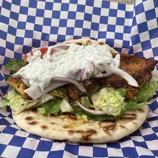 #5 CHICKEN SOUVLAKI PITA