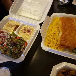 Vegetarian platter