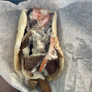 Gyro sandwich
