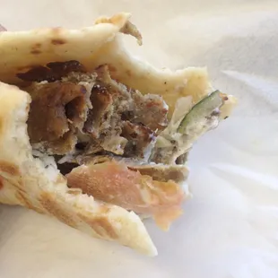 Couldn't wait to take a bite