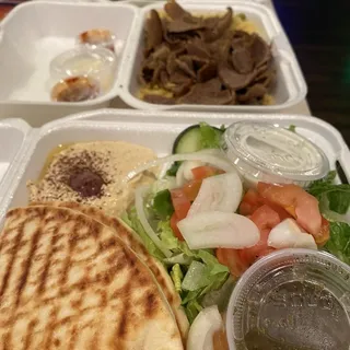 10. Gyros Plate Combination Plate