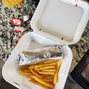 Inside the foil is the world&apos;s tiniest gyro...