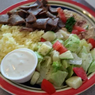 Gyros plate