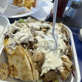 Gyro Mix Salad!!! Absolutely amazing!!