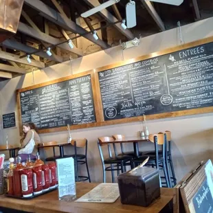 Extensive, enticing menu!