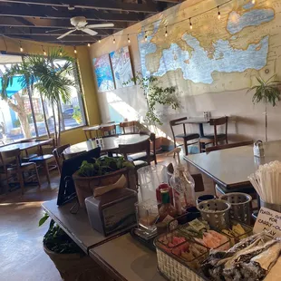 Inside / interior design of restaurant
