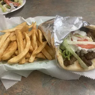 Supreme Gyros Value Meal Supreme