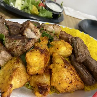 Combo plate
