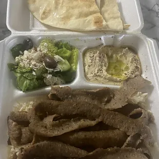 Gyro platter