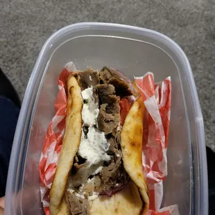 Arguably the BEST GYROS around!