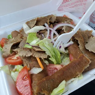 Gyro salad