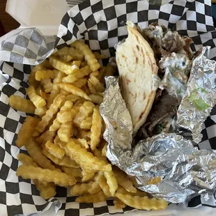 Traditional Gyro Combo