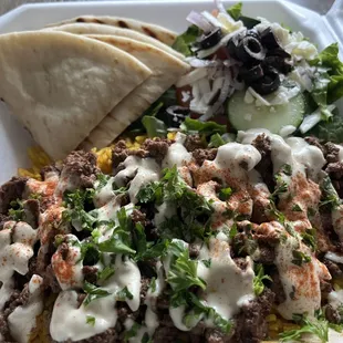 7. Shawarma Beef Plate