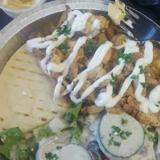 6. Shawarma Chicken Plate