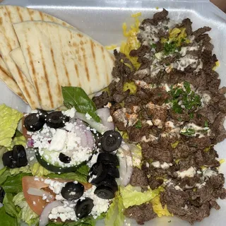 7. Shawarma Beef Plate