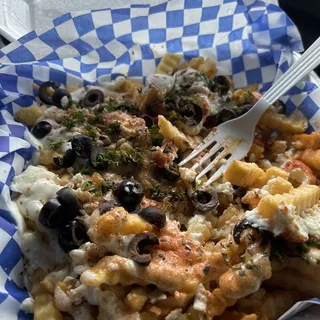 Large Greek Fries