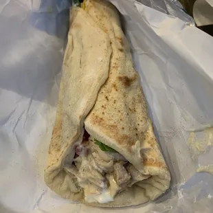 10/14/21 grilled chicken gyro