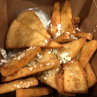 Pita Chips and Tatziki!!