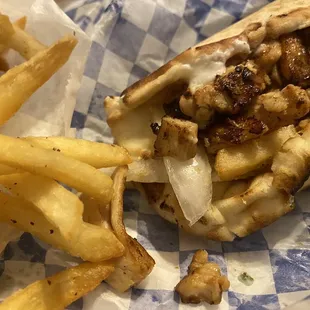 Chicken Gyro Sandwich