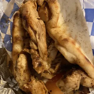 Chicken Gyro Sandwich