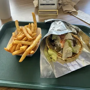 This place is great and their fries are awesome!! Good prices as well.