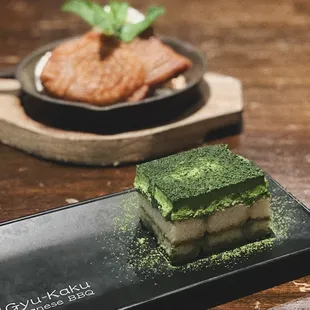Macha tiramisu