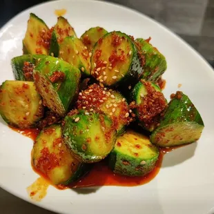 My favorite spicy cucumber