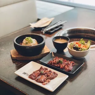 Lunch combo, upgrade to Sukiyaki Beef rice
