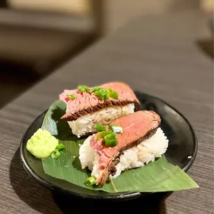 Beef sushi, so good