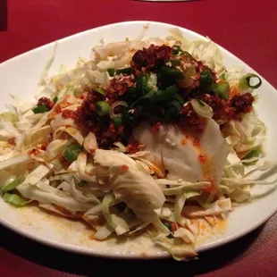 My fav! Spicy cabbage - give me the recipe!