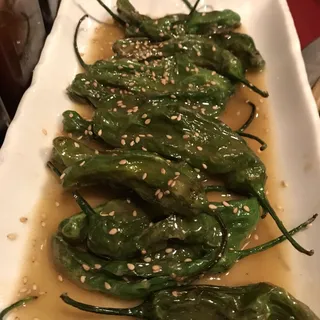 Yuzu Shishito Peppers