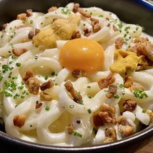 Udon Carbonara