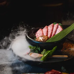 food, sushi and sashimi