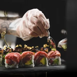 food, sushi and sashimi, sashimi, sushi