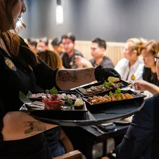 paella, food